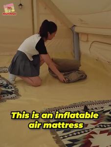 Air Mattress with Air Pump for Triple Queen Single 25cm or 40cm Thickness with Pillow| Air Mattresses with Pump | Inflatable Mattress Air Bed| Air Mattress| Foldable Mattress with Storage Bag| Travel Mattress Foldable| Camping Mattress|Bulit in Air Pump