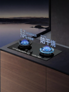 Anti-dry Burn Dual Burner Stovetop