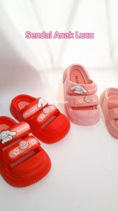 Sendal Slop Anak Balance 8131 Sandal Anak Viral Bahan Karet Jelly Rubber Nyaman Empuk Awet
