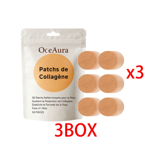 Collagen Patch Body Care Patch Daily Moisturizer Hydrating Skin Nourishing Patch Portable Refreshing Wellness Support Care 30pcs