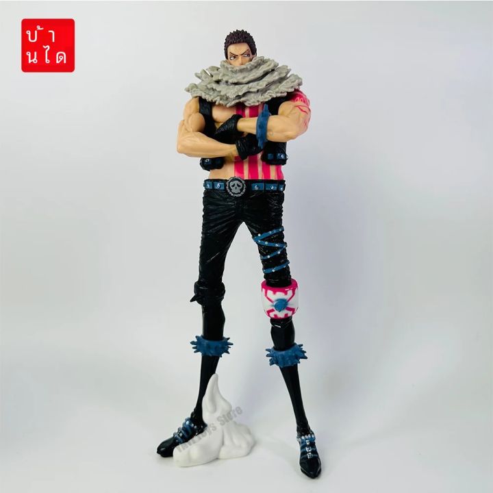 ฟิกเกอร์อนิเมะหนึ่งชิ้น Charlotte katakuri ของเล่นของเล่นอะนิเมะพีวีซีตุ๊กตาขยับแขนขาได้ราชาแห่งศิลปินโมเดลของเล่นของขวัญ