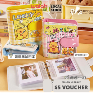 3-inch Card Book Card Photocard Sleeve Pocket Page Clear Sleeves Refill Pages Polaroid Album Folder