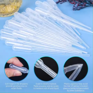 หลอดหยดซอส ทรงยาว มีทั้งหมด 3แบบ แพค 20ชิ้น