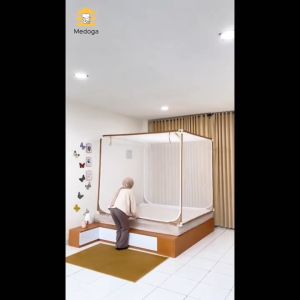 Medoga Kelambu Minimalis Simpel Anti Jatuh Anti Nyamuk
