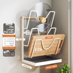 Joybos | Freestanding Over-the-Counter and Wall-Mountable Multi-function Storage Rack