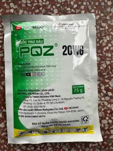 Thuốc trừ sâu PQZ- 75gr 20WG đặc trị bọ phấn bọ trĩ rầy rệp