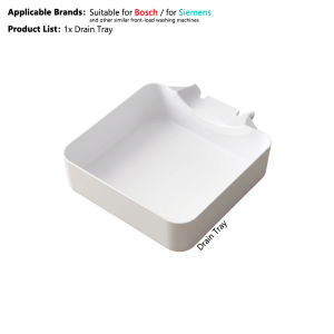 iLMH Washing Machine Drain Tray Leakproof Water Collection Design Prevents Floor Overflow During Filter Cleaning Laundry Tool