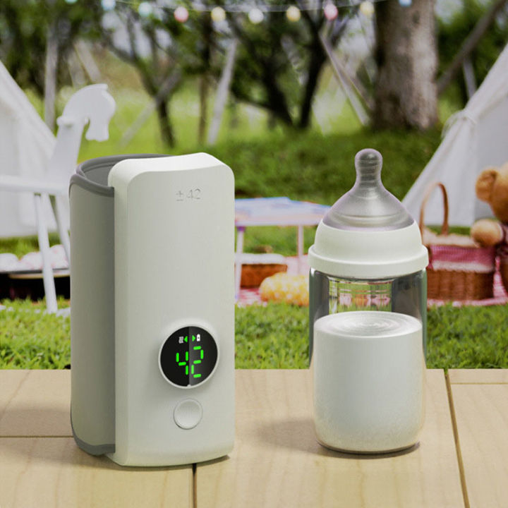 Máy hâm sữa không dây Finose máy ủ sữa mini cho bé cổng sạc USB