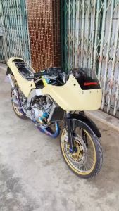 Kawasaki Serpico 150 เซอร์ปิโก้แบบย่อ: แฟริ่งหน้าท้าย แบบเบาะ