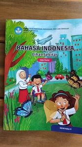 Ori Buku Bahasa Indonesia Kelas 4 SD Kurikulum Merdeka buku original ful color