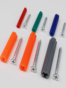 Plastic Expansion Pipe 5mm-12mm Wall Lizard Expand Nail Direct through Plastic Wall Plug for Hardware And Tools Fastening