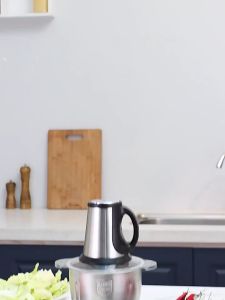 Bluomix 500W 3L Stainless Steel Electric Meat & Vegetable Grinder