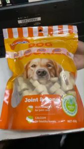 ขนมสุนัข ขนมขบเคี้ยวสุนัข Novee Dog Cookies และ Dog Biscuits อาหารว่าง คุ๊กกี้ บิสกิต 450 g.