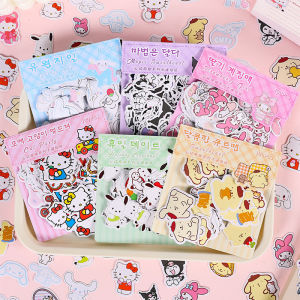 【Bosuer💛COD】Stiker Kartun Kreatif Stiker Seri Sanrio Stiker Dekoratif Notebook Lucu