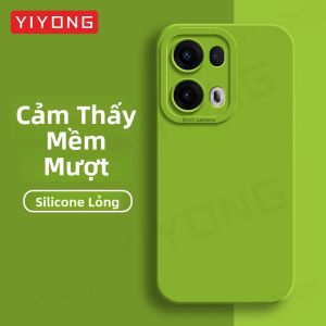 Ốp Mềm Silicon Lỏng Cảm Giác Mượt Cho Oppo Reno 13 Pro 14 5G Vỏ Điện Thoại Có Thể Giặt Chống Trầy Xước Toàn Cầu Có Tay Cầm Chống Trượt