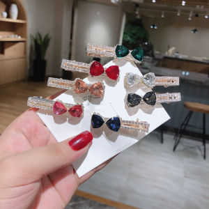 เครื่องประดับผมแบบผูกโบว์ผีเสื้อสำหรับผู้ใหญ่ คลิปผมแบบติดขอบ คลิปผมหน้า คลิปผมแบบติดขอบ วัสดุโลหะผสม เครื่องประดับผมแฟชั่น