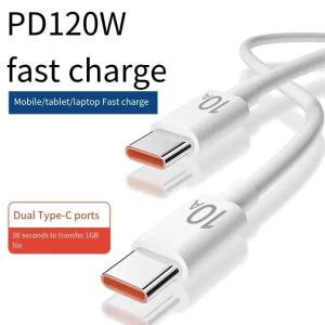 NNBILI PD 120W USB C to USB Type C Cable Fast Charge Data Cable For Iphone 15 16 17 Pro Huawei Samsung Xiaomi Data Line 1M 2M 3M