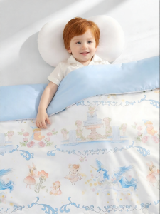 MUSHABAI | Antibacterial Silk Washable Summer Quilt for Children