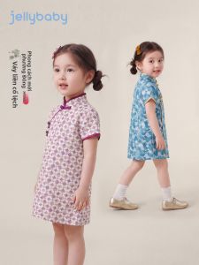 Jelly Baby | Đầm Phong Cách Trung Quốc Mới Cho Bé Gái
