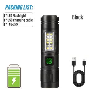 ESMARTER | Led Flashlight Strong High Power Rechargeable Led Flashlight With Battery Torch For Fishing Hunting Camping Lanter