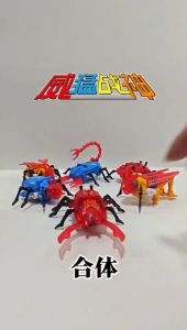 Mainan Anak Robot Deformation Bisa Berubah Bentuk Robot menjadi Serangga Kelabang Scorpion Transform