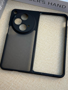 Ultra-Thin Frosted Skin-Like TPU Soft Edge Anti-Fall Protection Hole Precision Transparent Simplistic Design for OPPO Find N3 Honor Magic V2 VivoxFold2