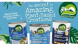 Nước cốt dừa thuần chay Natures Charm Evaporated Coconut Milk 360ml- Ăn Kiêng - Ăn Chay - Ăn Thực Dưỡng - MiBio