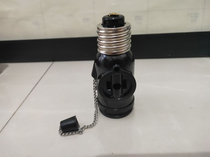 FIREFLY PULL CHAIN SOCKET WITH FLAT PIN OUTLET 4A 250v~ | Lazada PH