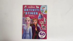 Frozen 2 Disney Buku Aktiviti Stiker Arendelle Dengan 60 Stiker Untuk Kanak Kanak Bersama Elsa Anna & Olaf (BM)