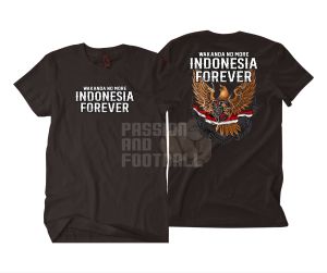 T-SHIRT KAOS WAKANDA NO MORE INDONESIA FOREVER GARUDA VOL 1