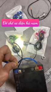 Vinix Đèn LED tín hiệu kiểu mắt chim ưng 12v 23mm dành cho xe máy xe hơi
