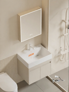 NIUNAISI | Space-saving Beehive Aluminum Bathroom Sink Vanity 20cm