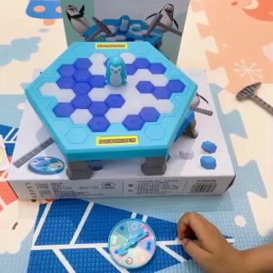 (พร้อมส่ง) ของเล่นเสริมพัฒนาการเด็ก ของเล่นเด็ก เกมส์ทุบน้ำแข็ง เกมส์ตีแพนกวิน เกมส์แพนกวินทุบน้ำแข็ง ของเล่นครอบครัว