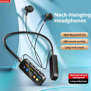 LED Long Battery Life Wireless Bluetooth Magnetic Headphones: HiFi Sound & Noise Reduction