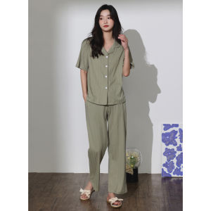 me home wear | Cotton Light Summer Pajamas Set