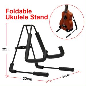 Foldable Ukulele Stand Holder Portable Stand for 21 23 26 Inch 寸 Soprano Concert Tenor | Ukelele Gitar Stand Holder Original Murah 烏克麗麗乌克丽丽