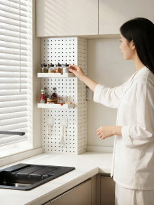BEIQIVI | Customized Gas Pipe Cover Storage Rack Decorative Panel