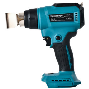 18V Heat Gun Shrink Wrapping Tool Hot Air Gun Air Dryer Soldering Thermal Blower with LED display Tool only No battery