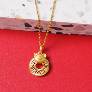 Chow Sang Sang 周生生 999 24K Pure Gold Price-by-Weight 2.62g Gold Pendant 94420P [Not Include the Necklace]