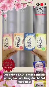 Xà bông Kao White hương Chanh hồng không gây khô da - Nội Địa Nhật Bản