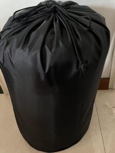 Large Capacity Nylon Polyester Drawstring Bag Clothing Storage Pouch down Jacket Packaging Bag Household Organizing Tool