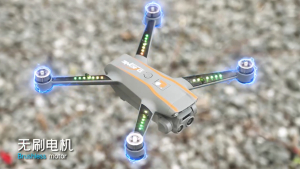 NEW Drones  Electric dual cameras Brushless Motor HD professional aerial photography aircraft Elementary  remote control aircraft