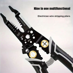 FF 9 in 1 Tang Potong Kupas Kabel Tang Stripper Multifungsi COD