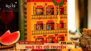 Quà Tết Xanh IKACHI | NHÀ TẾT CỔ TRUYỀN | Quà Tết Ý Nghĩa 2026 | Combo Quà Tặng Tết