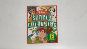 Disney Simply Colouring Book With Bambi Dumbo Pinocchio & 30 Pages To Decorate For Kids