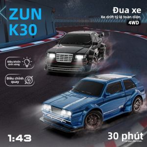 Xe Điều Khiển Từ Xa ZWN KF30 Tỷ Lệ 1:43 4 Bánh Dẫn Động Drift Có Con Quay Hồi Chuyển Điều Khiển Từ Xa Tốc Độ Cao Giảm Xóc Đèn Thật Chất Liệu Kim Loại & Nhựa Đồ Chơi Cho Trẻ Em