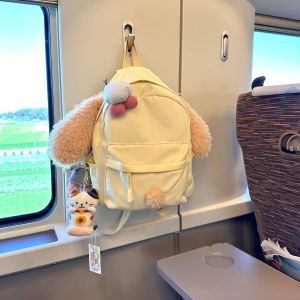 Cute Cartoon Chef Dog Small Lightweight Backpack for High School And College Girls Double Shoulder Bag Puffy Brand No Brand