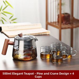 Glass Tea Kettle With Filter