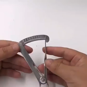 Dental Gauge Caliper Dentist Stainless Steel Wax Thickness Measurement Ruler Dentisty Lab Tools