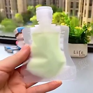 Refillable Shampoo Liquid Cosmetic Packaging Storage ContainerLotion Dispenser Bag Travel Reusable Leakproof  便携旅行乳液分装